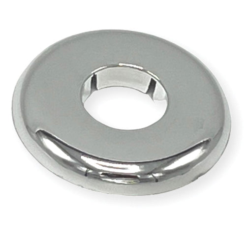 Wal-rich Corporation 1731606 Floor and Ceiling Plate, CTS Connection, Fits Pipe Size: 1 in, Plastic, Chrome