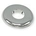 Wal-rich Corporation 1731606 Floor and Ceiling Plate, CTS Connection, Fits Pipe Size: 1 in, Plastic, Chrome