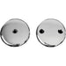 Wal-rich Corporation 0531002 1-Hole Blank Face Plate, Chrome-Plated