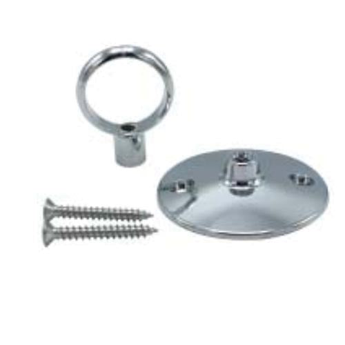 Wal-rich Corporation 0605012 Standard Loop and Flange Kit, Die Cast Zinc, Chrome
