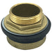 Wal-rich Corporation 1309004 Closet Spud, 2 x 1-1/2 in, Brass