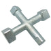 Wal-rich Corporation 1818148 4-In-1 Countersunk Plug Wrench
