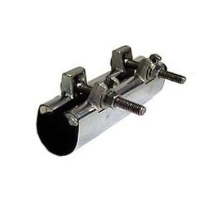 Wal-rich Corporation 2206210 1-1/4" x 6" Stainless Steel Wrap Around Pipe Repair Clamp w/ (2) Bolts