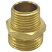 Wal-rich Corporation 4610010 3/4" Brass MHT x 3/4" MPT (or 1/2" FPT) Hose Adapter
