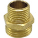 Wal-rich Corporation 4610030 3/4" Brass FHT x MPT Hose Adapter