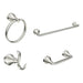 Moen Wellton Y1394 Pivoting Paper Holder Towel Bar Double Robe Hook Towel Ring