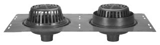 Zurn P164-DP-USA Combination Main Roof And Overflow Drain Deck Plate