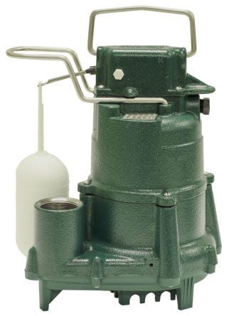 Zoeller 98-0001 M98 | 1/2 HP Sump Pump with LED Plug and 9? Cord