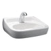 Zurn Z5341 Lavatory Sink, Rectangular, 1-Hole, Vitreous China, White