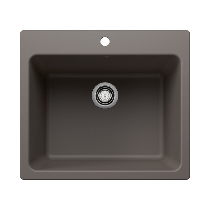 BLANCO 443116 Liven Dual Mount Laundry Sink - Volcano Gray