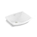 Kallista P72023-00-0 Hampstead Under-mount Sink with Overflow, Glazed