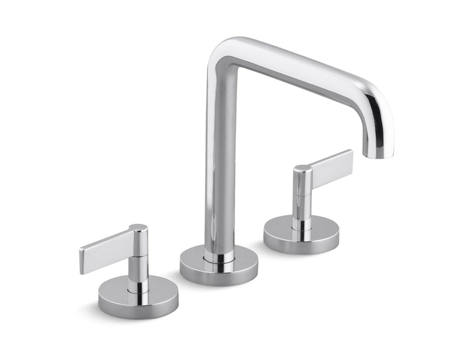 Kallista P24405-LV-CP One Deck-Mount Bath Faucet, Tall-Spout, Lever Handles