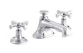 Kallista P24601-CR-ULB Bellis Sink Faucet, Noble Spout, Cross Handles