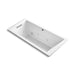 KOHLER K-1822-XHGH Underscore 66" x 32" drop-in Heated BubbleMassage air bath with whirlpool