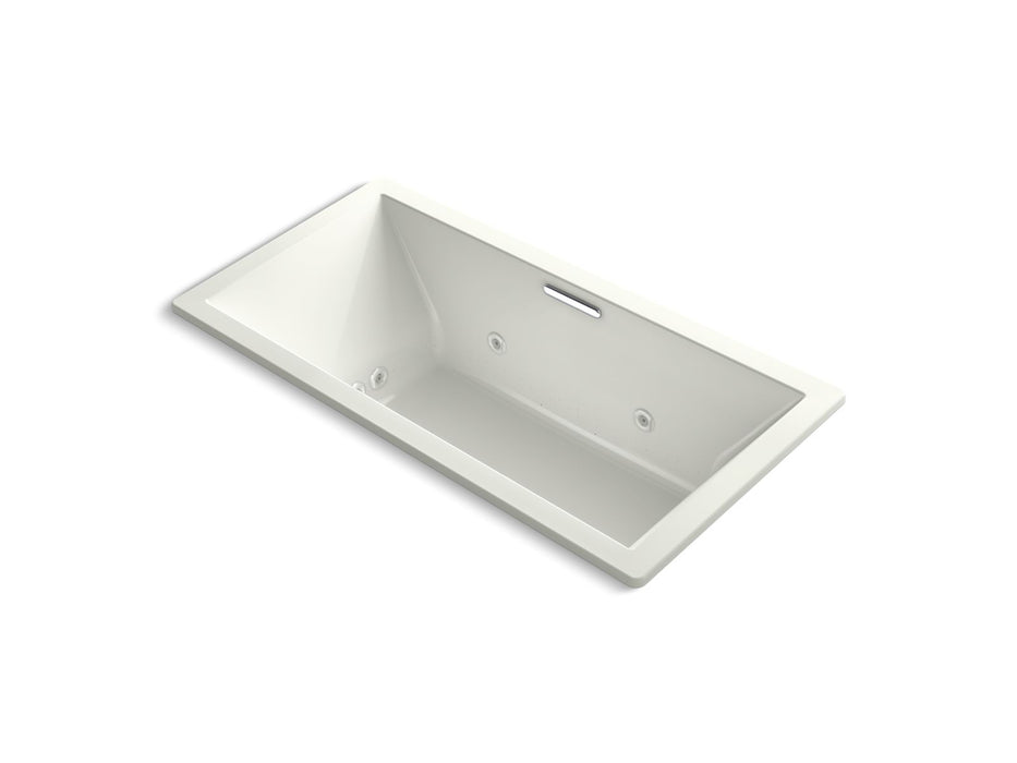 KOHLER K-1835-XHGH Underscore 72" x 36" drop-in Heated BubbleMassage air bath with whirlpool