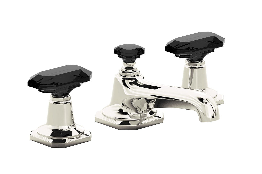 Kallista P23002-CB-CP For Loft Sink Faucet, Black Crystal Handles