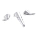 Kallista P24810-LV-CP Taper by Bjarke Ingels Wall-Mount Sink Faucet, Lever Handles