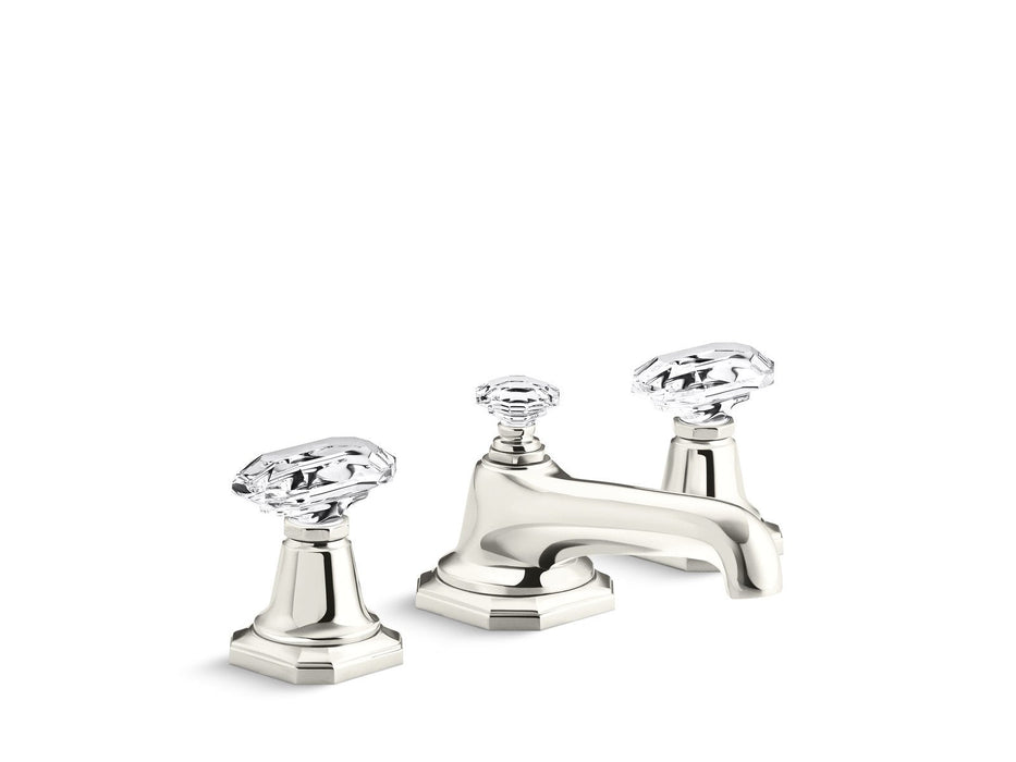 Kallista P23002-CC-CP For Loft Sink Faucet, Clear Crystal Handles