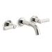 Kallista P24201-LV-CP Vir Stil Minimal by Laura Kirar Wall-Mount Sink Faucet, Lever Handles