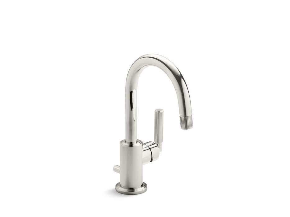 Kallista P24300-00-LB Vir Stil by Laura Kirar Single-Control Sink Faucet, 10" Spout Height