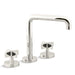 Kallista P24405-CR-CP One Deck-Mount Bath Faucet, Tall-Spout, Cross Handles