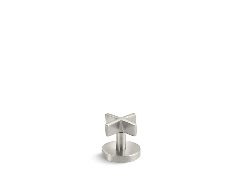 Kallista P24420-CR-CP One Deck-Mount Diverter, Cross Handle