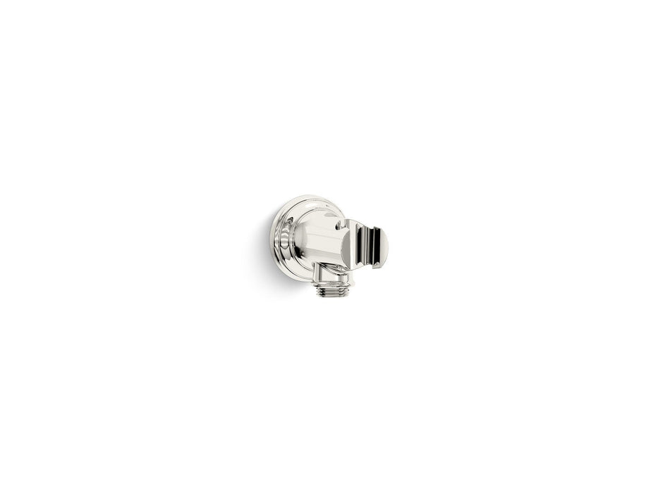 Kallista P21651-00-CP Traditional Fixed Wall Bracket with Integrated Supply Elbow
