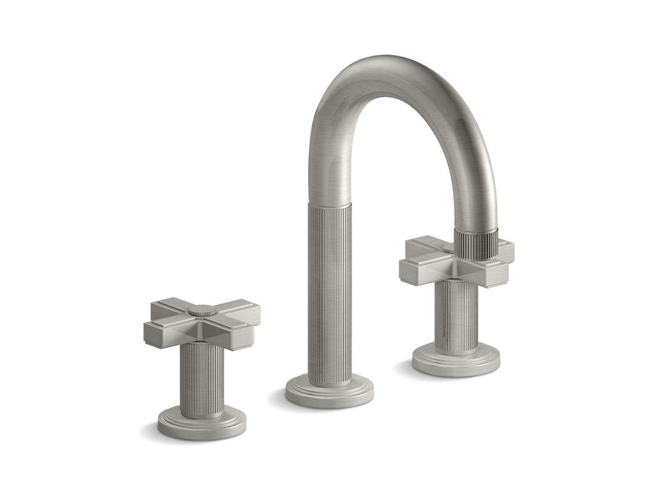 Kallista P24132-CR-AD Vir Stil by Laura Kirar Sink Faucet, Cross Handles