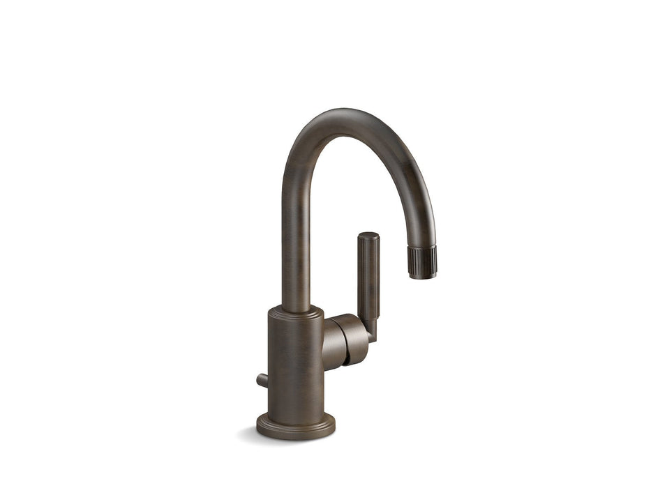 Kallista P24300-00-LB Vir Stil by Laura Kirar Single-Control Sink Faucet, 10" Spout Height