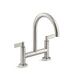 Kallista P25202-LV-CP One Deck-Mount Bridge Kitchen Faucet, Lever Handles
