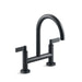 Kallista P25202-LV-CP One Deck-Mount Bridge Kitchen Faucet, Lever Handles