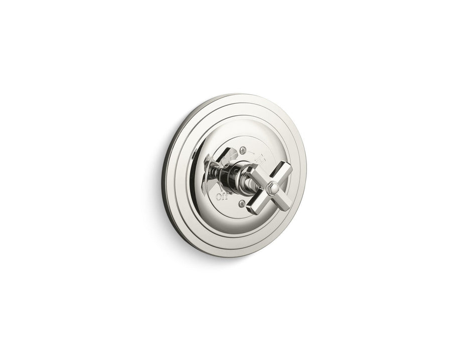 Kallista P22715-XX-CP For Town Pressure Balance Trim, Cross Handle