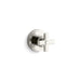 Kallista P24113-CR-AD Vir Stil by Laura Kirar Volume Control Trim, Cross Handle