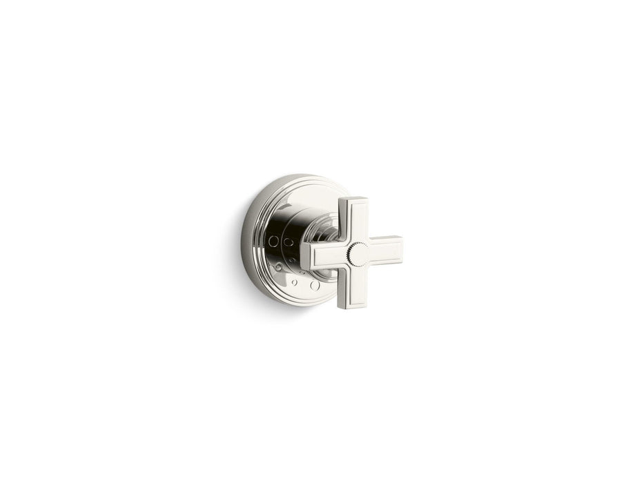 Kallista P24113-CR-AD Vir Stil by Laura Kirar Volume Control Trim, Cross Handle