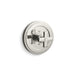 Kallista P24115-CR-AD Vir Stil by Laura Kirar Pressure Balance Trim, Cross Handle