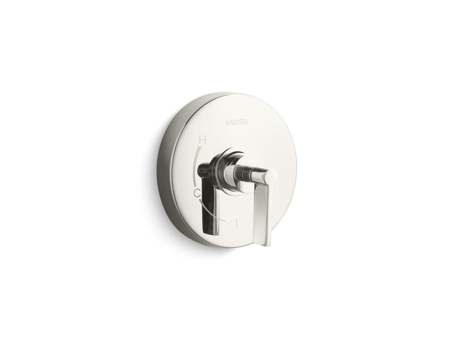 Kallista P24415-LV-CP One Pressure Balance Trim, Lever Handles