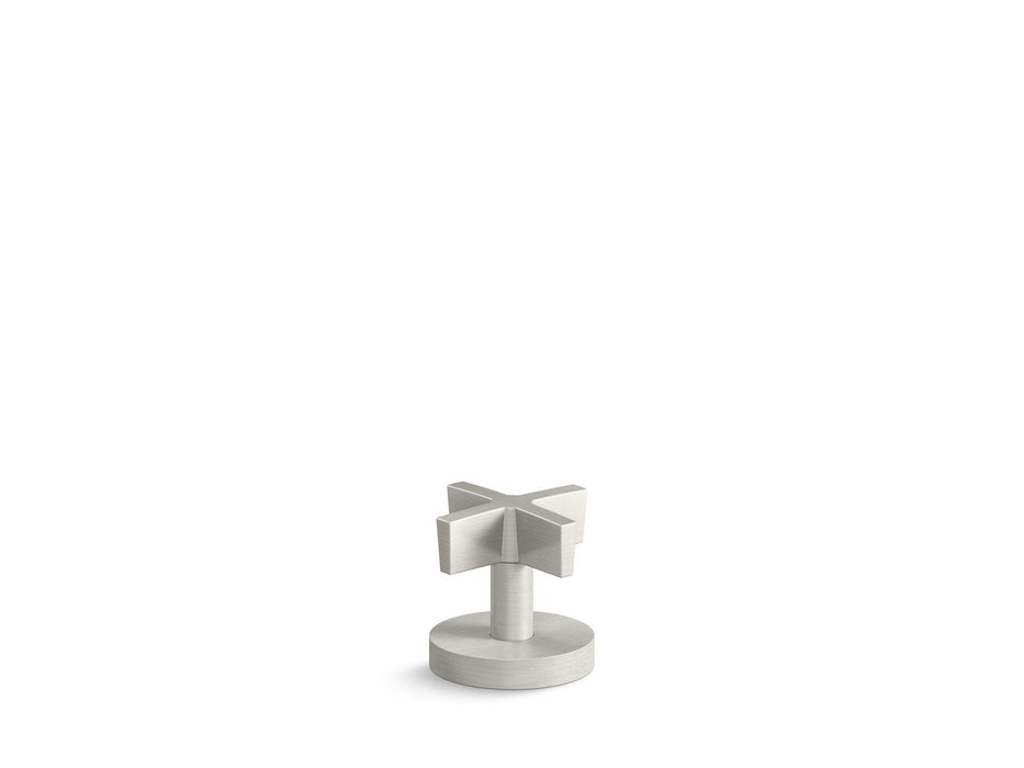 Kallista P24420-CR-CP One Deck-Mount Diverter, Cross Handle