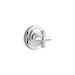 Kallista P22713-CR-AD For Town Volume Control Trim, Cross Handle
