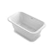 Kallista P50060-00-0 Per Se Soft Square Freestanding Bathtub