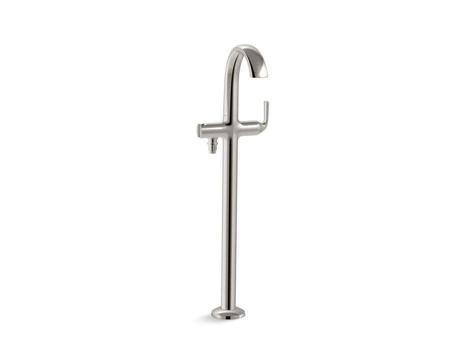 Kallista P25088-00-BV Script Freestanding Bath Faucet, Less Handshower