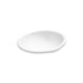 Kallista P74237-WO-0 Perfect Under-mount Sink, Soft Oval with Overflow