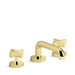 Kallista P24491-CR-CP One Sink Faucet, Low Spout, Cross Handles