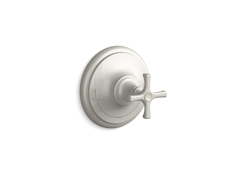 Kallista P24622-CR-ULB Bellis Thermostatic Trim, Cross Handle