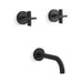 Kallista P24425-CR-CP One Wall-Mount Bath Faucet, Cross Handles