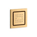 KOHLER WaterTile Square 22-nozzle single-function body spray, 2.5 gpm