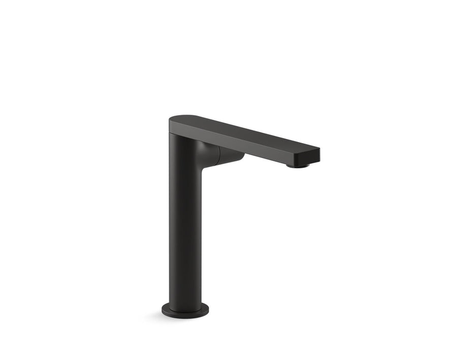 KOHLER K-73159-7 Composed Tall single-handle bathroom sink faucet with Cylindrical handle, 1.2 gpm