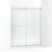 KOHLER K-706015-D3 Levity Sliding shower door, 74" H x 56-5/8 - 59-5/8" W, with 1/4" thick Frosted glass