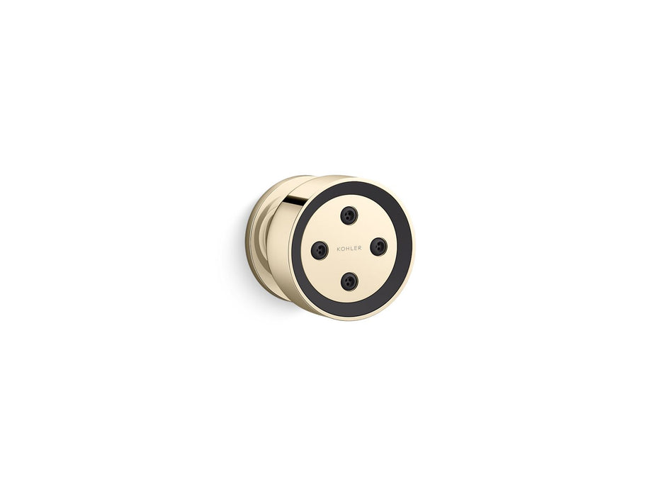 KOHLER K-26299-G Statement Round single-function body spray, 1.75 gpm