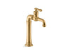 KOHLER K-72763-9M Artifacts Gentleman's Single-handle bathroom sink faucet, 1.2 gpm