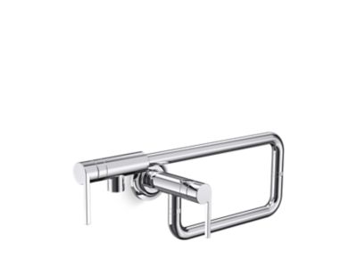 Kallista P23181-00 Juxtapose Wall Mount Pot Filler